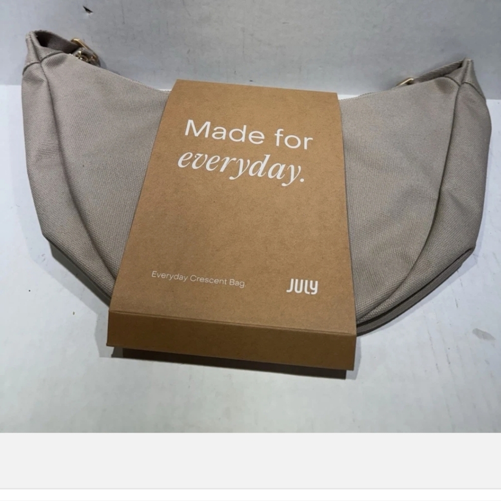 July Everyday Crossbody Bag in Beige